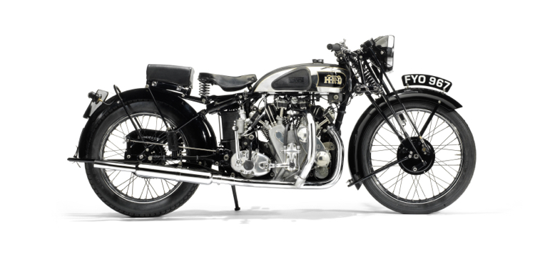 This Vincent-HRD sold for $535,000 at the Bonhams auction