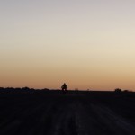 Sunset on the Oodnadatta Track.