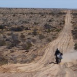 Masses of traffic made the French Lines sandy track a tangle of difficult ruts.