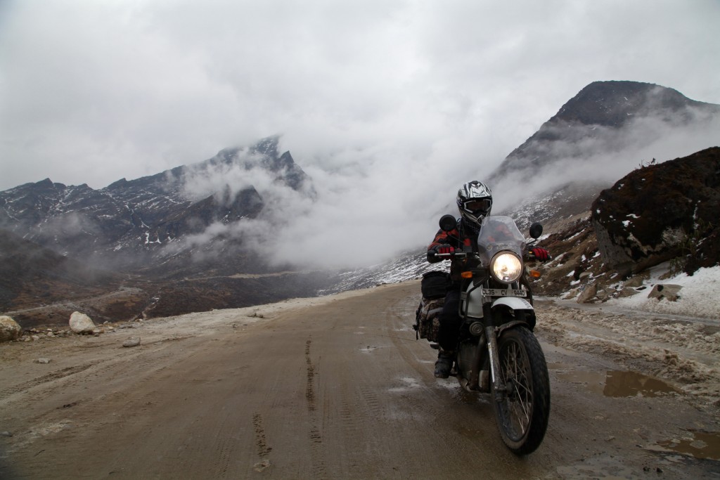 Leaving Sela Pass