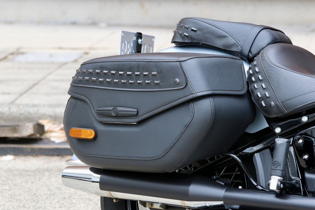 Panniers proved watertight