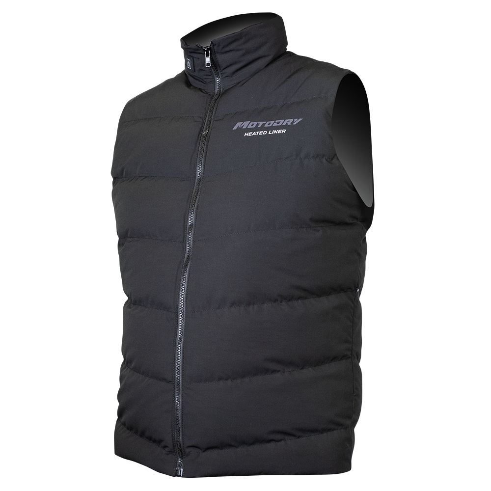 HEATED VEST MENS & LADIES CMHEA0005 Black Front Angle 1000X1000