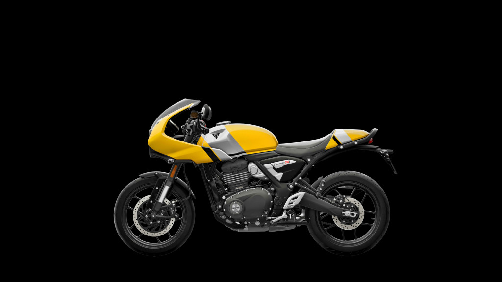 Thruxton 400_MY26_Racing Yellow_LHS