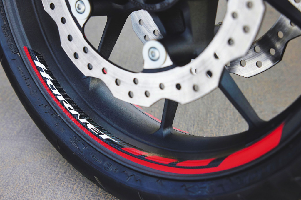 Optional wheel decals