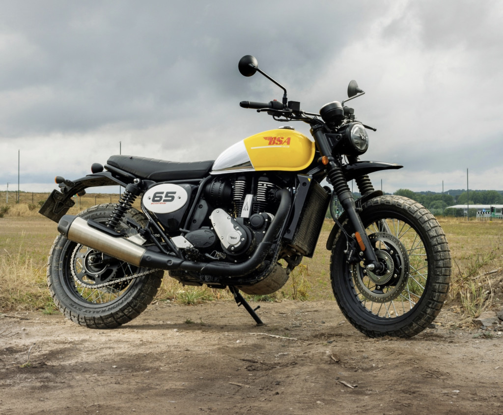 The BSA Scrambler 650