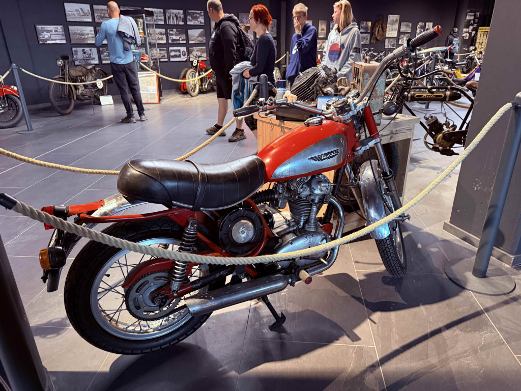 The first Ducati imported to Australia