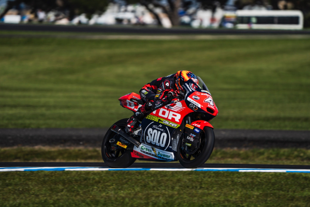 QJMOTOR also competes in the Moto2 World Championship