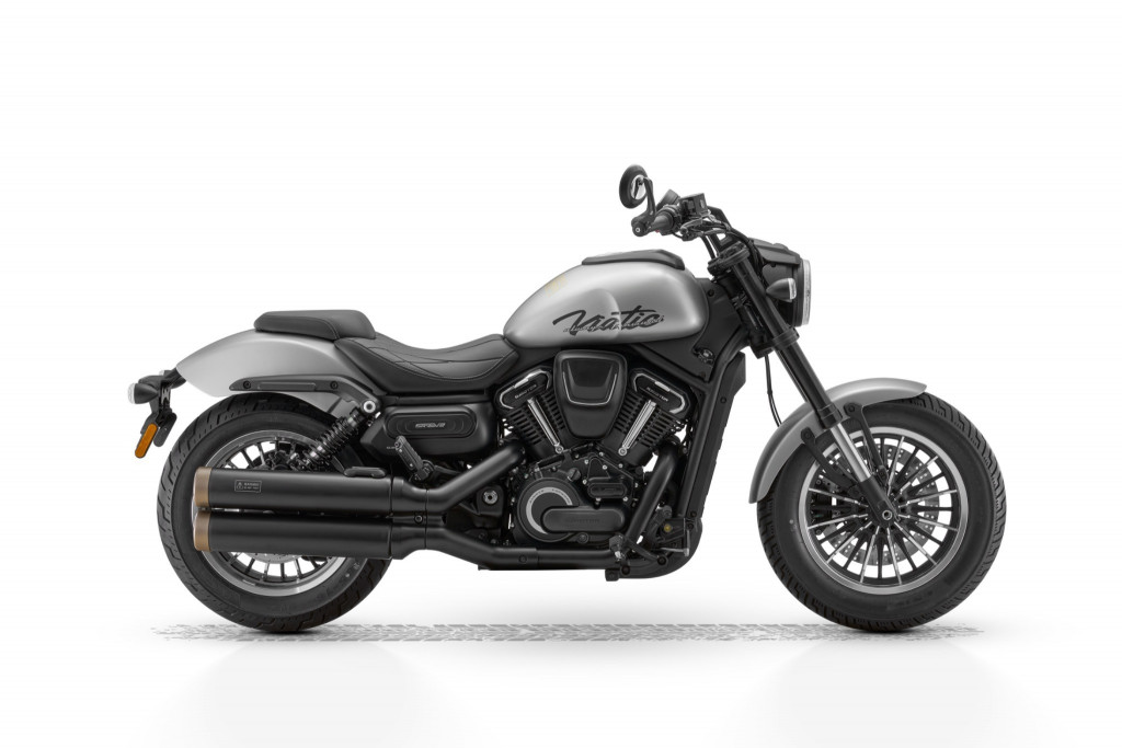 The V-twin QJMOTOR SRV 600 V2 will be offered in LAMS-approved form