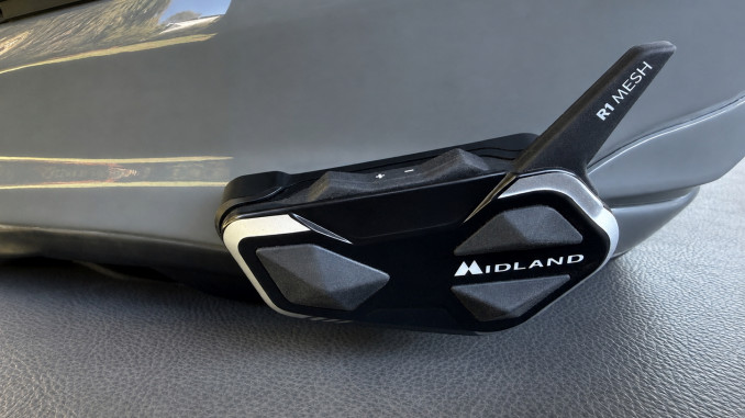 Midland R1 Mesh is easy to fit to your helmet